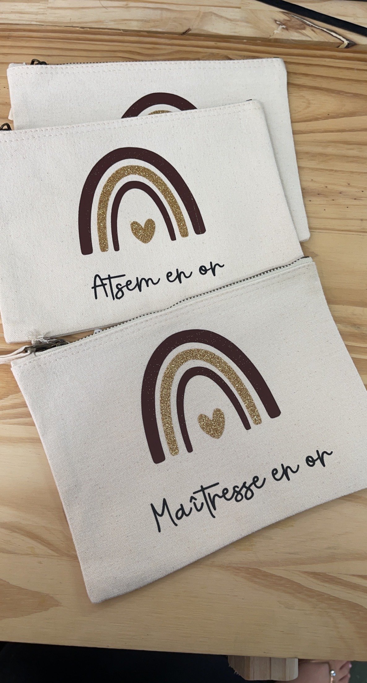 Cadeau de fin d'année maîtresse et atsem